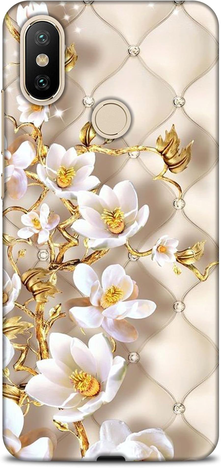Daaduji Mobile Back Cover for MI A2 / Redmi A2 Flower Girlie SS989T37919