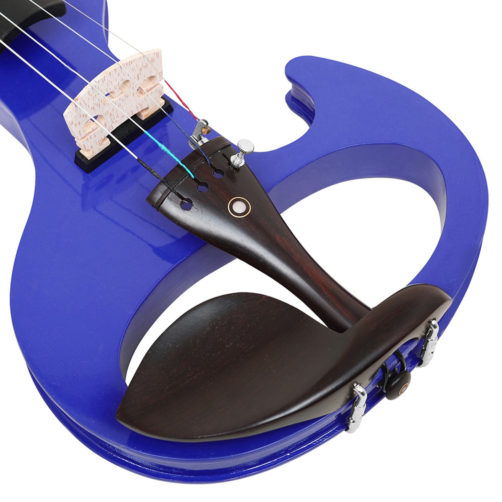 Violino elettronico 4/4 dimensioni per intermedi con custodia per il trasporto, strumento a corda Set violino Outfit per