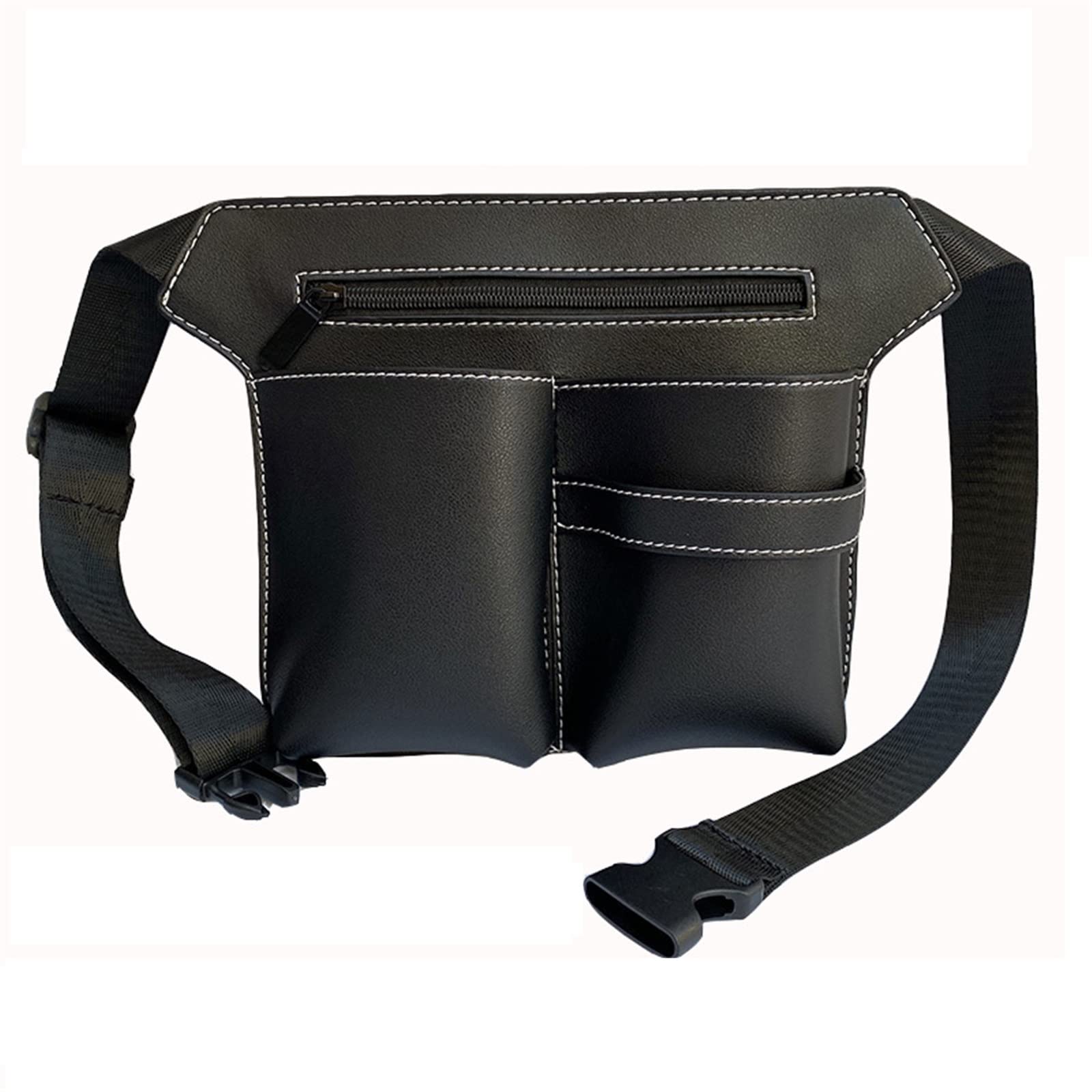 FDEFIRTFG Hairdressing Tool Belt Bag, Scissor Holster Waist Bag for Hairdressing Salon for Hairdressers(Noir)