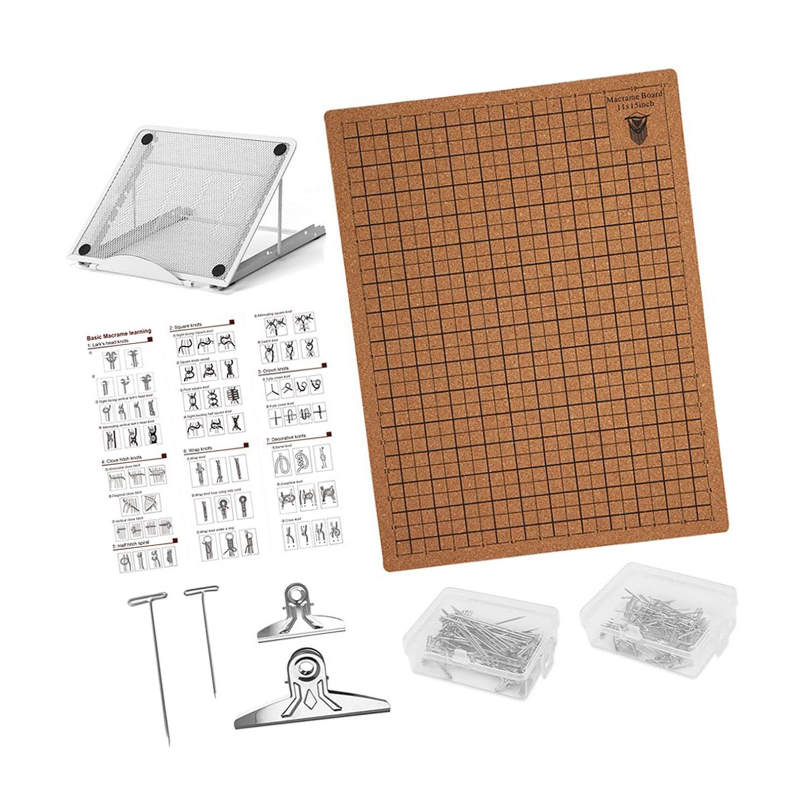 Kaeltsyn Professional Craft Board for Tassels Knotting Enthusiasts Silicone Portable Tool Knotting Aid