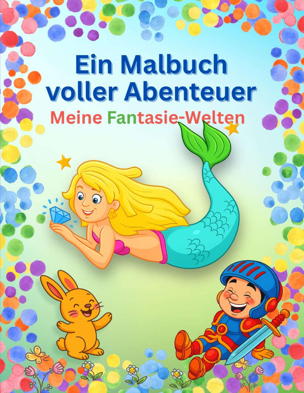Ein Malbuch voller Abenteuer: Meine Fantasie-Welten