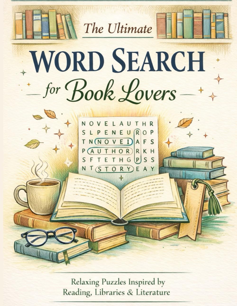 The Ultimate Word Search for Book Lovers: Bibliophiles Dream - A Cozy Word Search Puzzle Book for Book Lovers