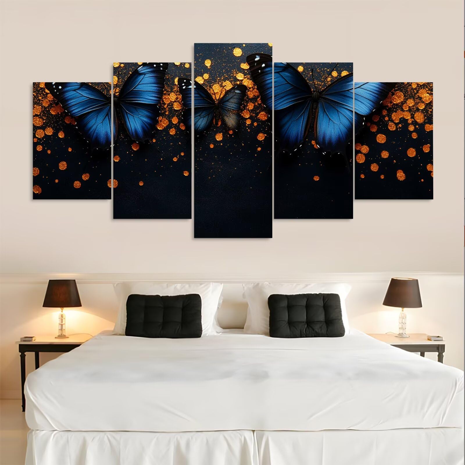 Duża sztuka diamentowa dla dorosłych, 5 szt., 60 x 100 cm / 24 x 39 cm, diamentowy obraz, motyl, DIY, pełne wiercenie, klejnot, kryształ, zestawy artystyczne, do malowania po numerach, dla dorosłych