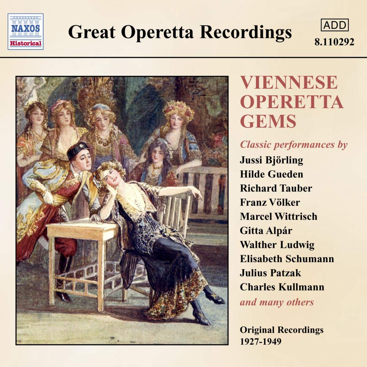 Wiener Operettenjuwelen [Audio CD] VARIOUS ARTISTS