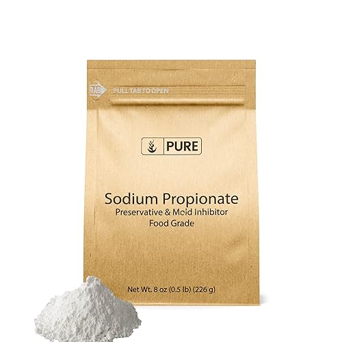 Pure Original Ingredients Propionato de sodio (8 oz) Conservante e inhibidor del moho, grado alimenticio, aditivo alimentario