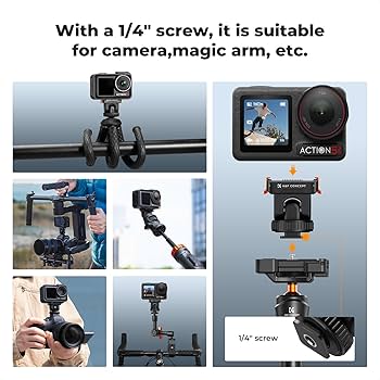 K&F Concept Magnetic Adapter Mount Quick Release Base For DJI Osmo