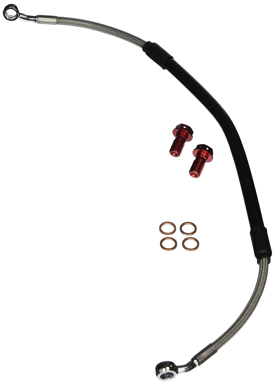 Streamline DB211R Stainless Steel Braided Rear Brake Line Amazon.in
