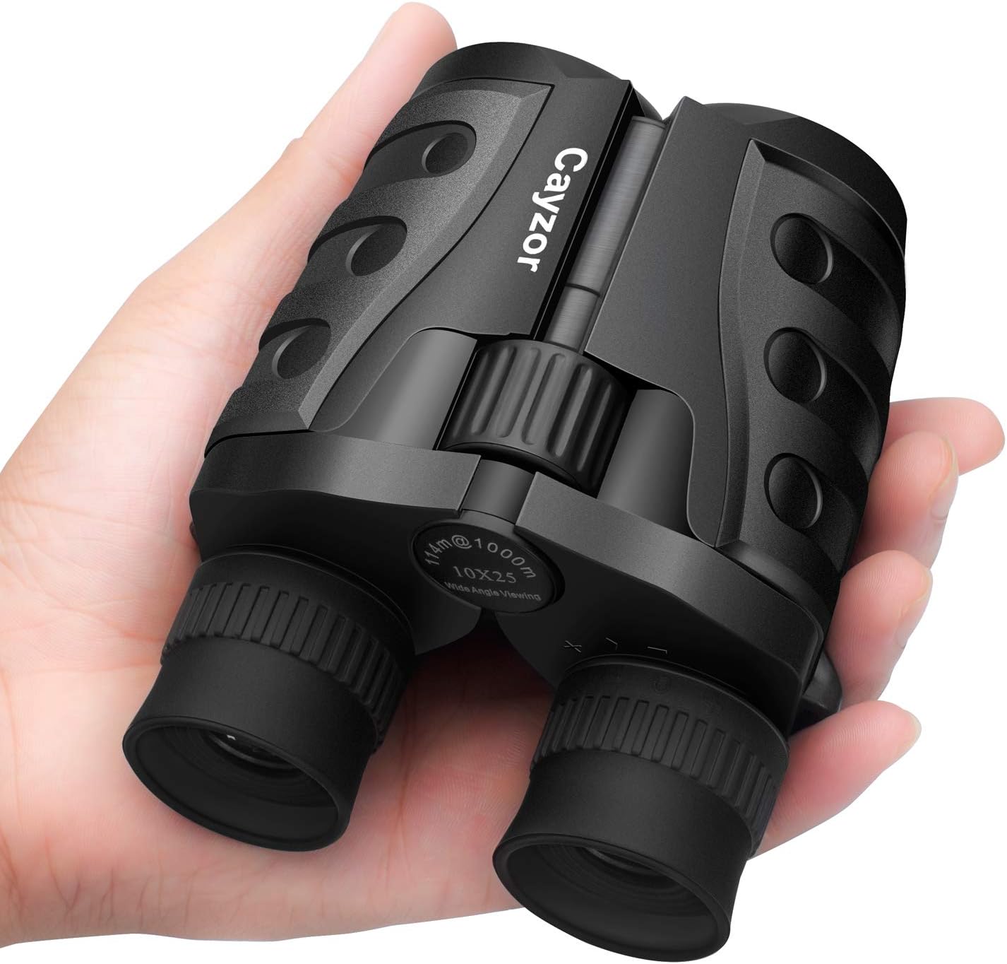 10x25 Binoculars for Adults and Kids Compact HD Folding High Powered with Weak Light Night Vision Clear Bird-Watching Great for Outdoor Sports Games and Concerts