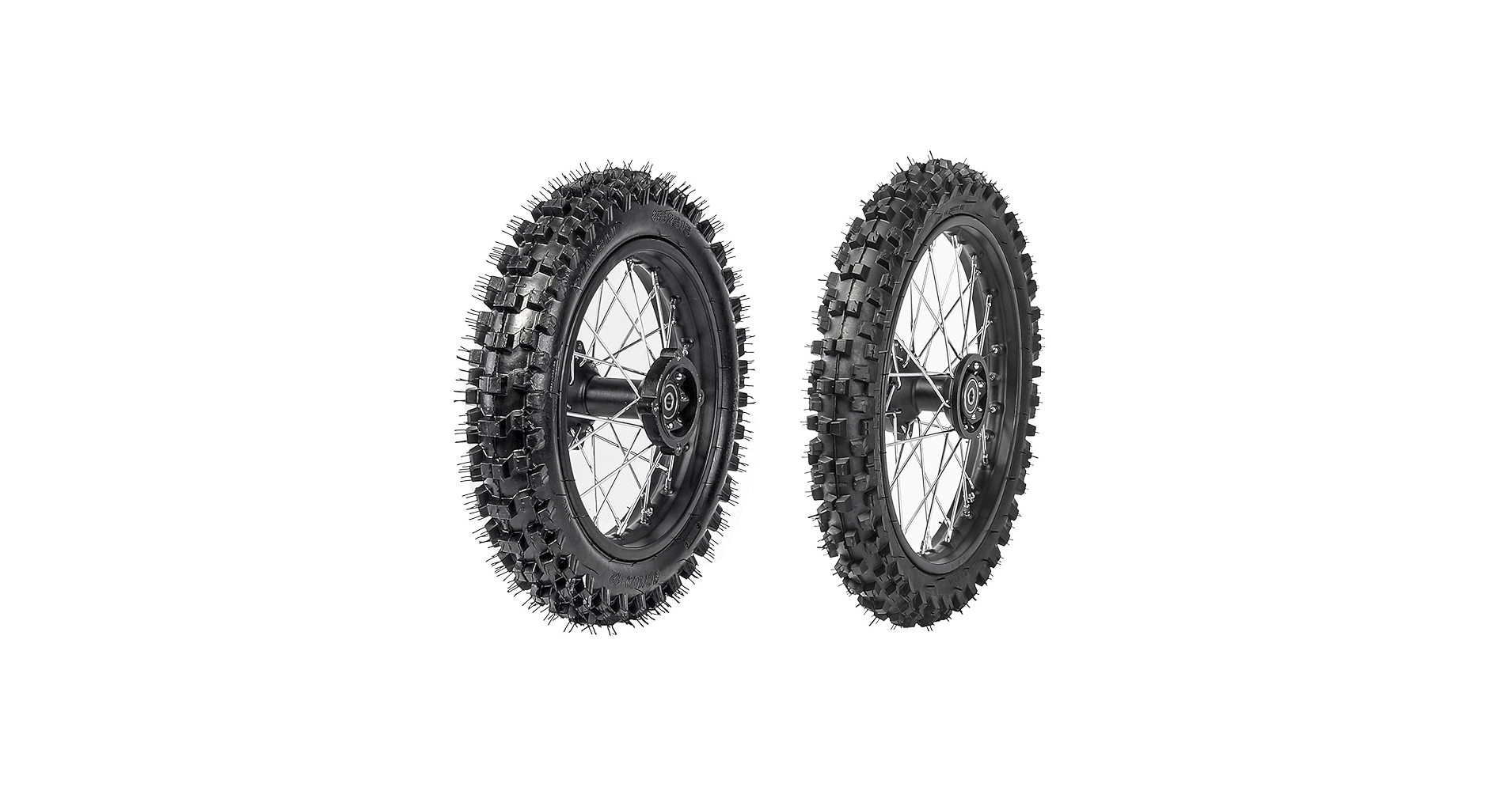 RIAタイヤ Amazon.com: YC Yier Front 60/100-14 + Rear 80/100-12 Wheel