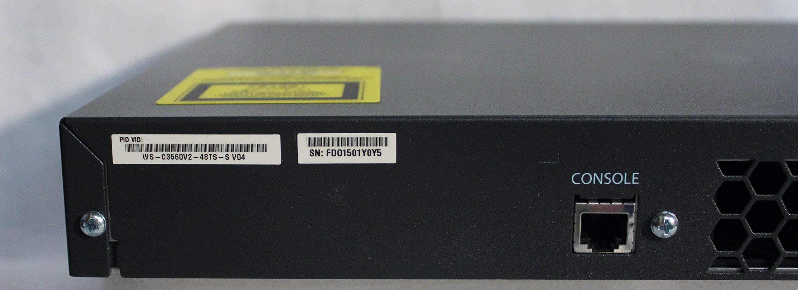 Cisco WS-C3560V2-48TS-S Switch Gestionado - Switch de Red (Gestionado, Bidireccional Completo (Full Duplex)) (Reacondicionado)