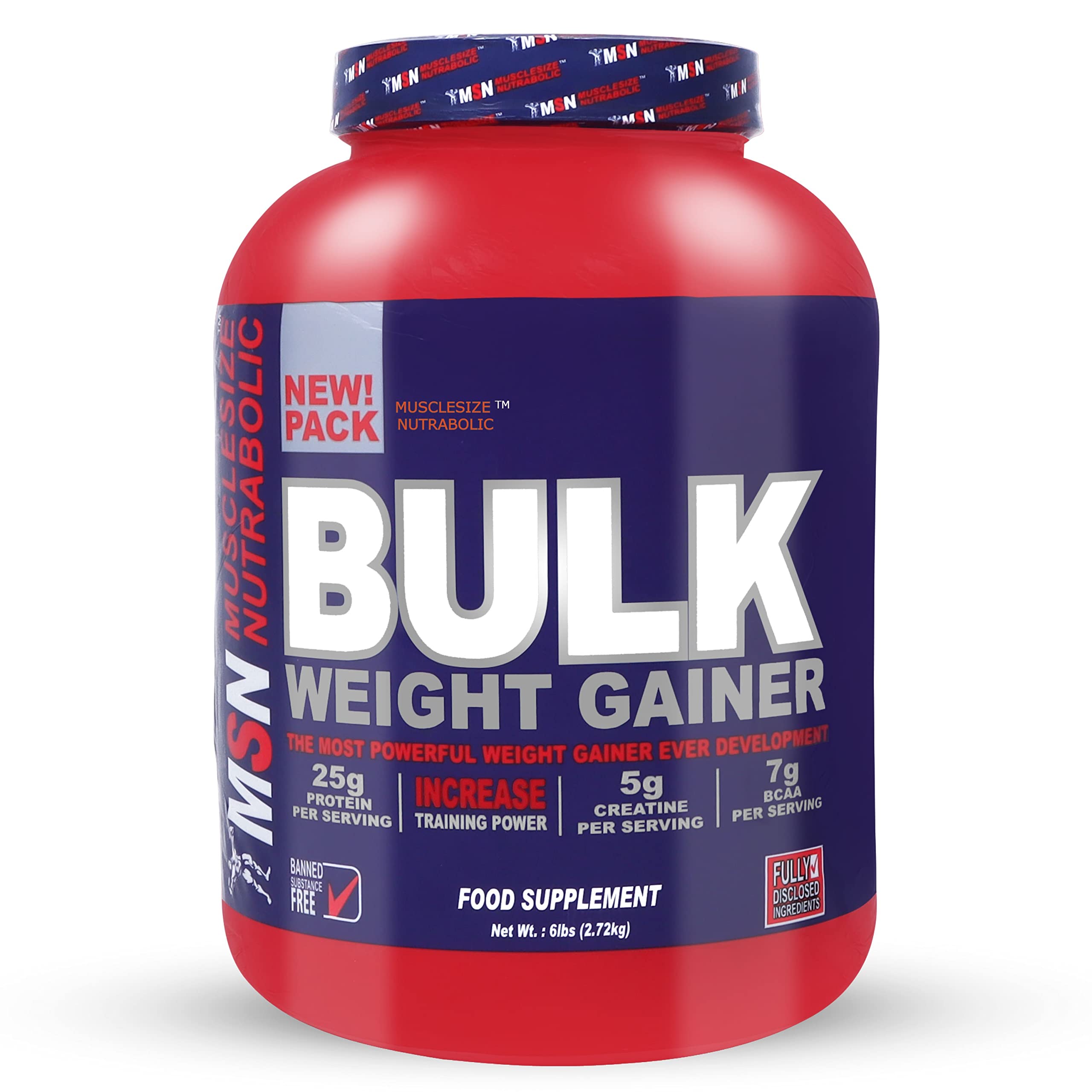 MUSCLE SIZE Bulk Weight Gainer Powder (6lbs,2.72 kg) STRAWBERRY (B09QXQYL4Q) Amazon Price History, Amazon Price Tracker