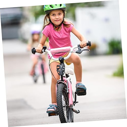 Miniatura 9 de INOOMP 1 par de pedales de bicicleta para niños, pedales de bicicleta de montaña, pedales de plataforma de bicicleta, pedales de eje para niños,