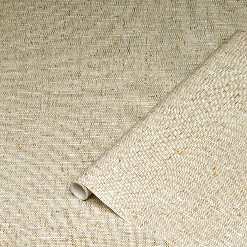 d-c-fix vinilo adhesivo muebles Tela textil marrón autoadhesivo impermeable decorativo para cocina, armario, puerta, mesa papel pintado forrar rollo láminas 45 cm x 2 m