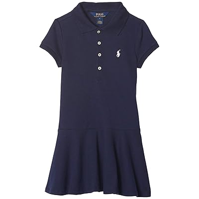 Polo Ralph Lauren Kids Short Sleeve Polo Dress (Little Kids) Girl