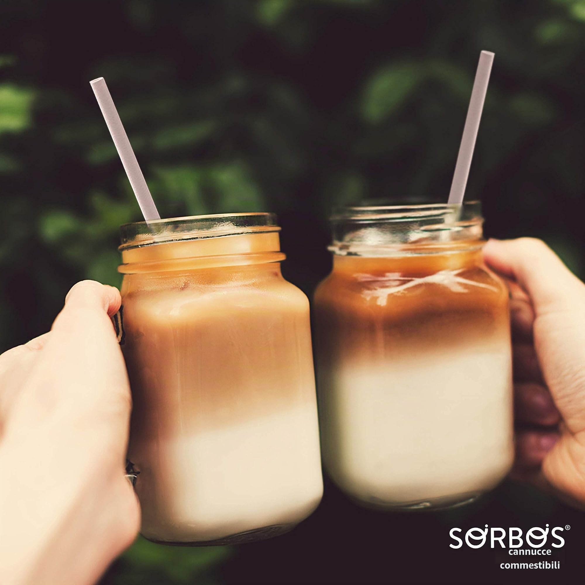 Sorbos - Cannucce commestibili gusti assortiti (cioccolato, lime, limone e fragola). Sostenibile, confezionato singolarmente, senza allergeni, senza glutine, 100% biodegradabile (confezione da 200)