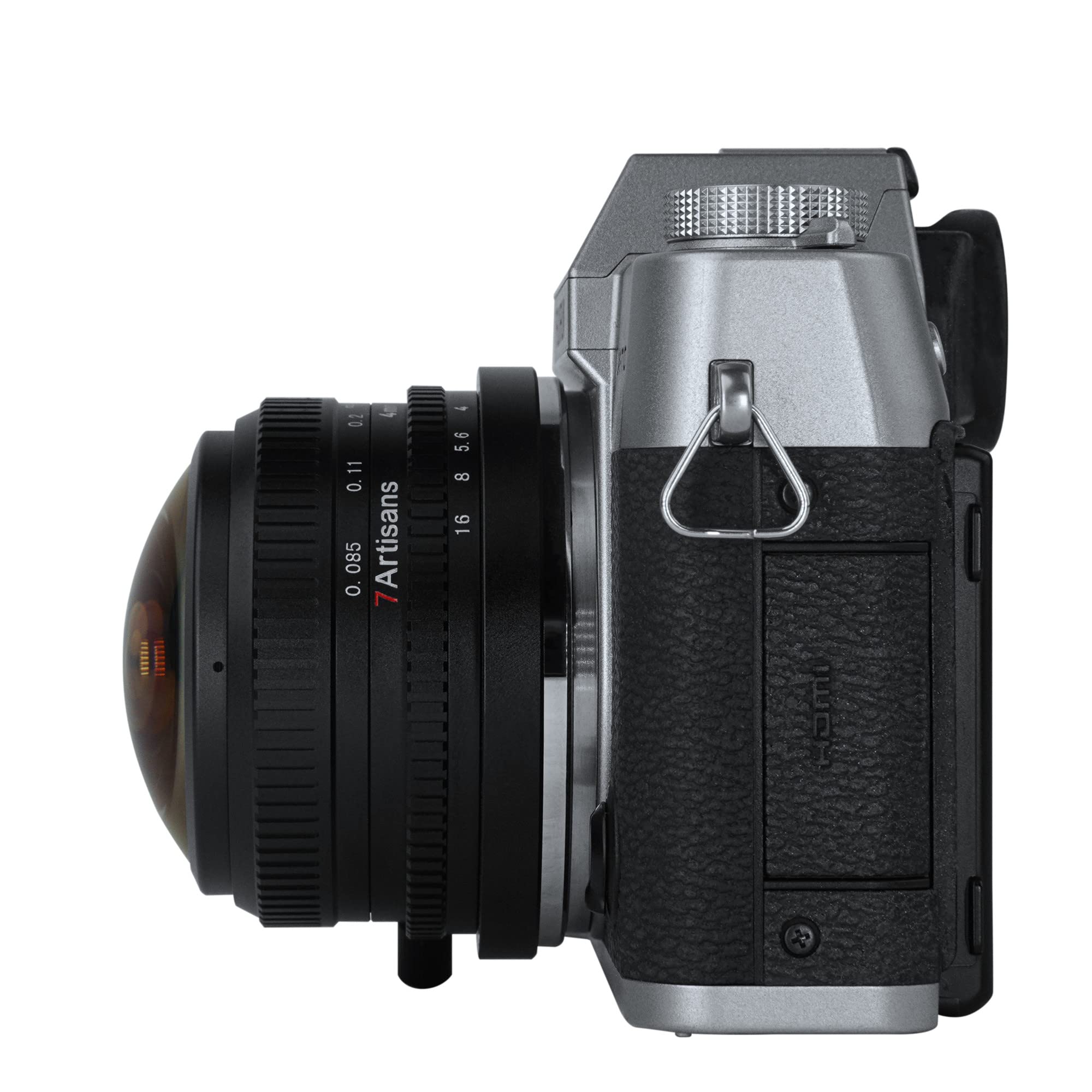 Amazon | 7artisans 4mm F2.8 APS-C カメラ交換レンズ 225°超広角
