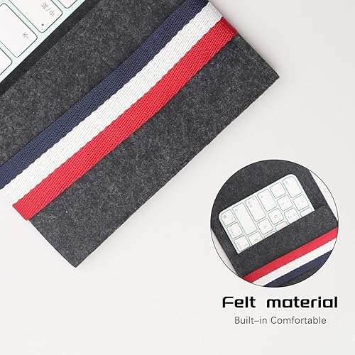 Miniatura 3 de Funda para teclado Apple Magic Keyboard (Modelo A2449 A2450), Magic Keyboard 2 (Modelo MLA22LA A1644), teclado iMac de 24 pulgadas, funda de teclado