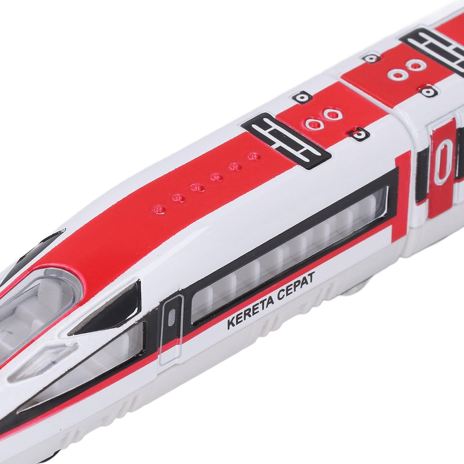 Rengue Zabawka dla Dzieci Szybki Pociąg, dla Dzieci, Zabawna i Bezpieczna Konstrukcja w Wieku od 3 do 6 Lat Zabawka Szybki Pociąg, Aluminiowy Model Toru Nan Zabawki