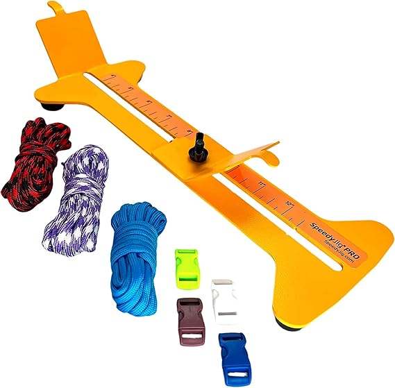 SpeedyJig PRO Paracord Bracelet Kit and Jig Easily Make