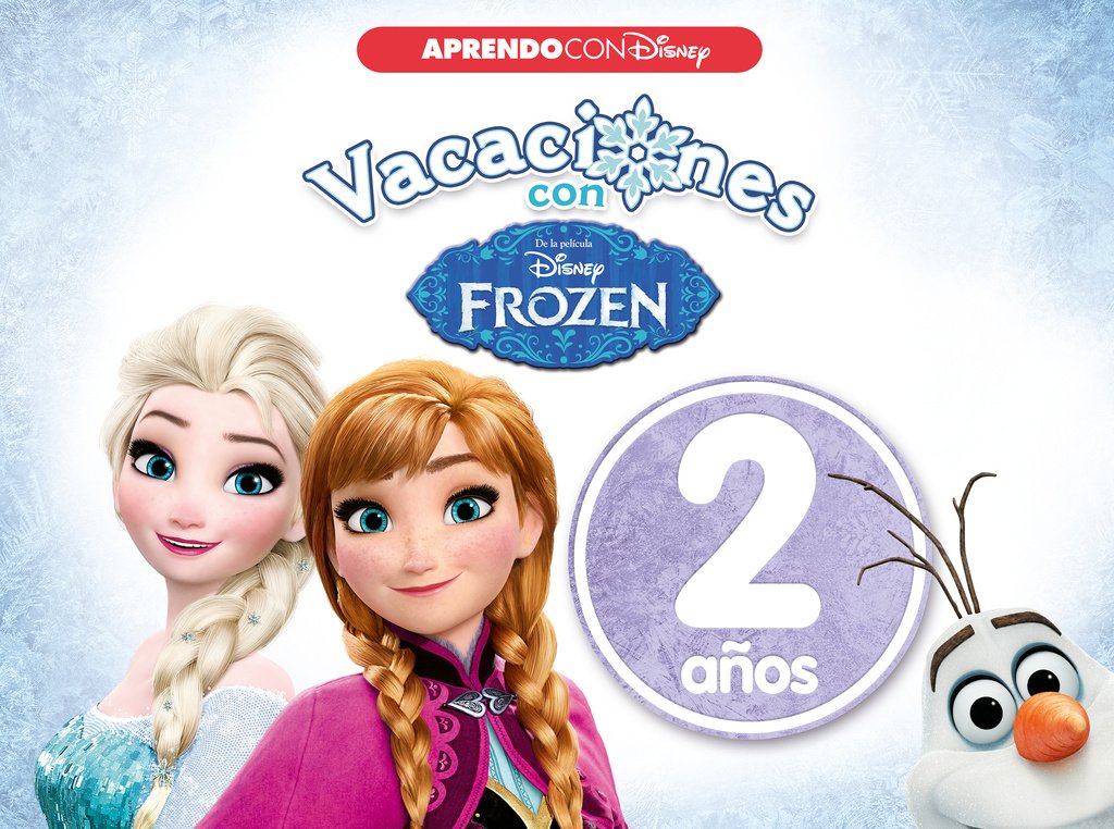 Vacaciones con Frozen (2 años) (Disney. Cuaderno de vacaciones) (Aprendo con Disney)
