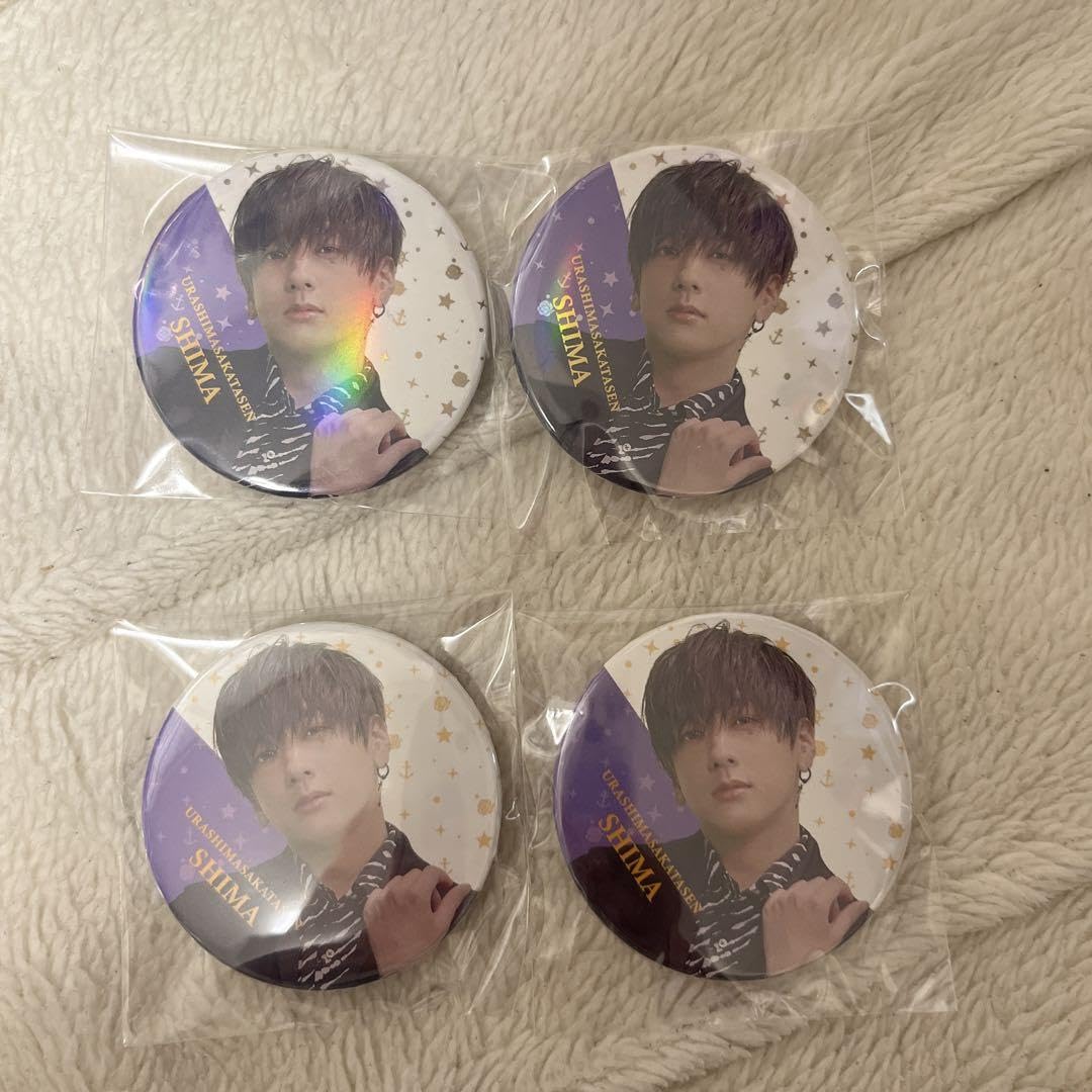 浦島坂田船 志麻 センラ しません 実写 缶バッジ メモリアル 歌い手