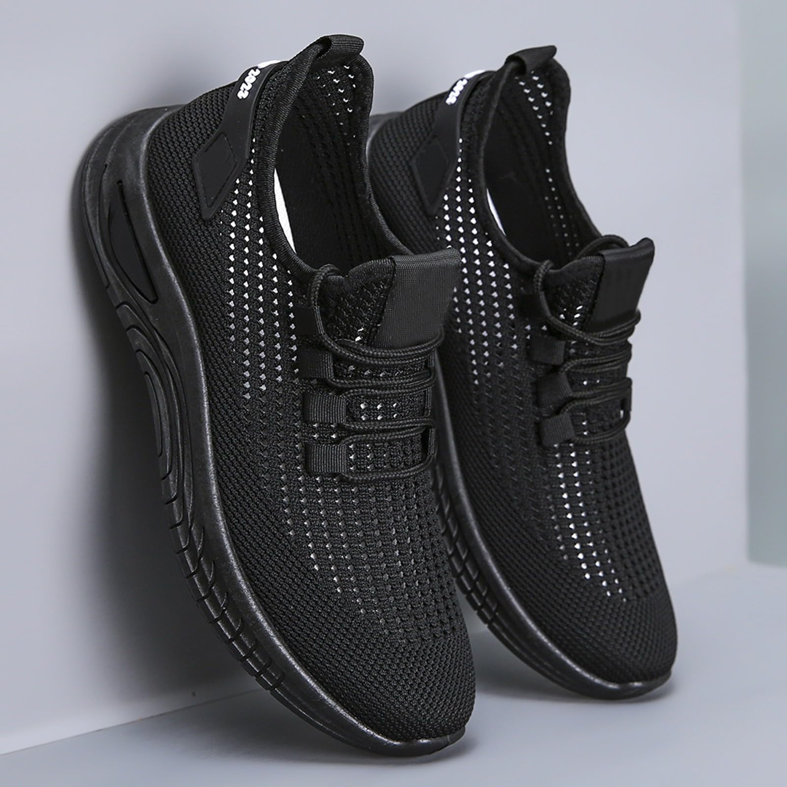 Sneaker & Sportschuhe für Herren Herren Joggingschuhe Straße Rutschfest Walkingschuhe Atmungsaktiv Fitnessschuhe Weich Leicht Breeze Schuhe Leichtgewichts Freizeitschuhe Einfarbige Laufschuhe