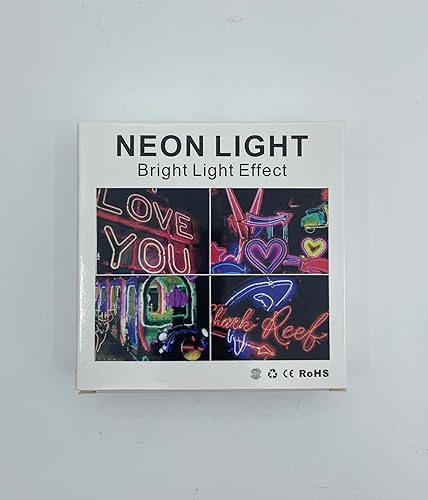 Miniatura 9 de Ygmylandbb Paneles Electroluminiscentes, paneles EL, 10 cm x 10 cm (3.93" x 3.93") ONSlow FlashFast Flash, rosa, paquete de 1