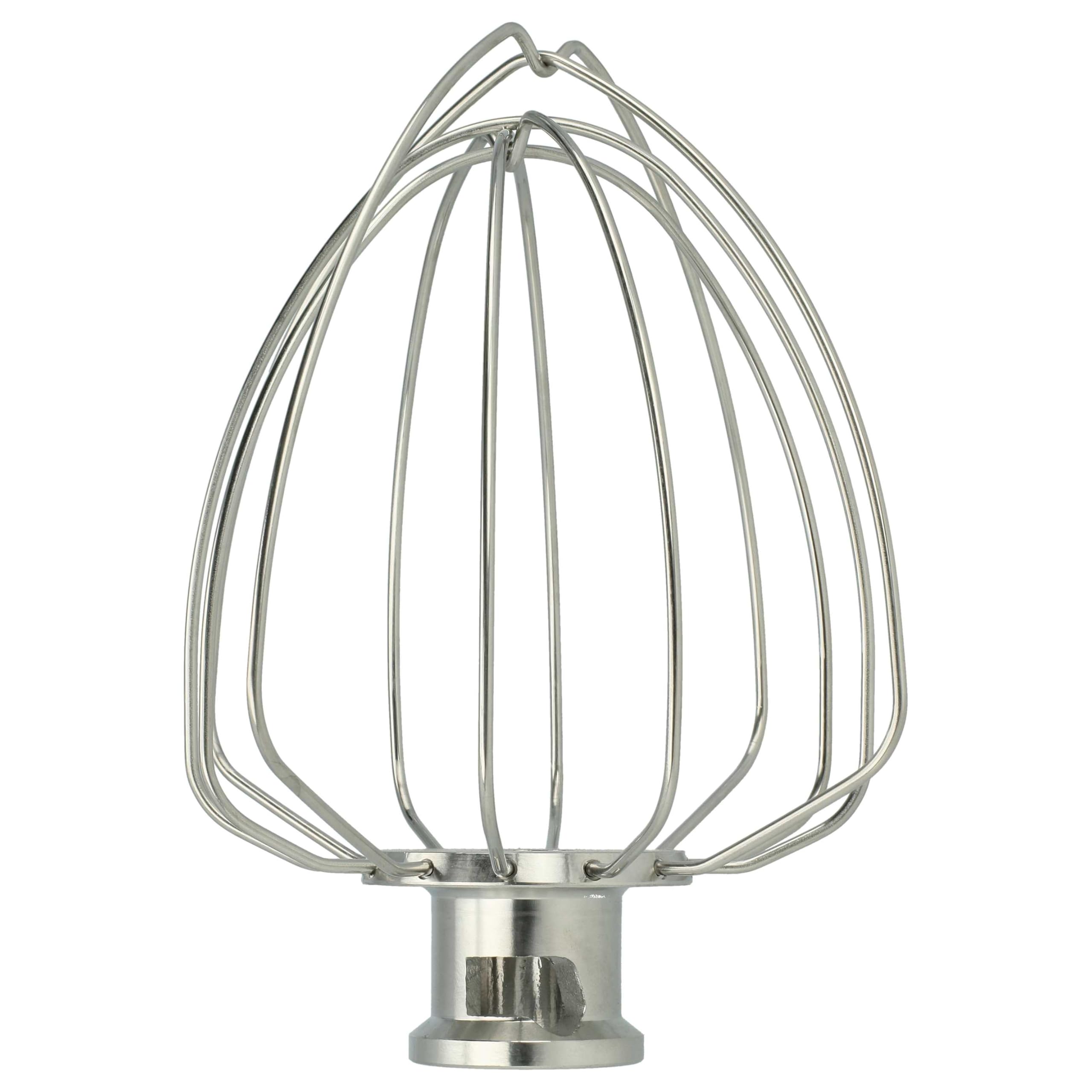 vhbw 3-tlg. Ersatzteil-Set Ersatz für KitchenAid 5KSM5THWWSS für Küchenmaschine - Schneebesen, Flachrührer, Knethaken