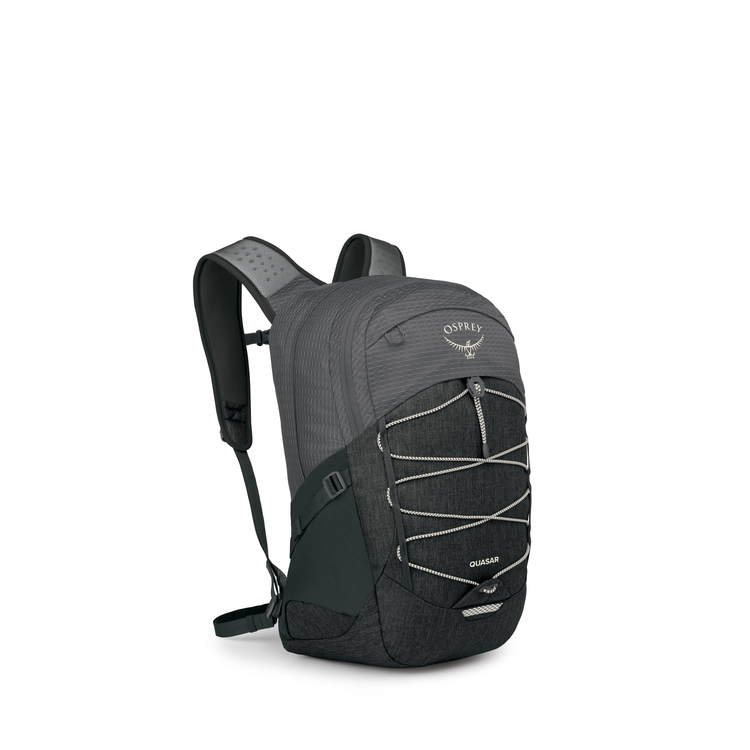 Osprey Quasar Commuter Backpack - Slim Everyday Bag with Laptop Sleeve & Bottle Pockets for Work & Schoo, Phantom Grey Heather
