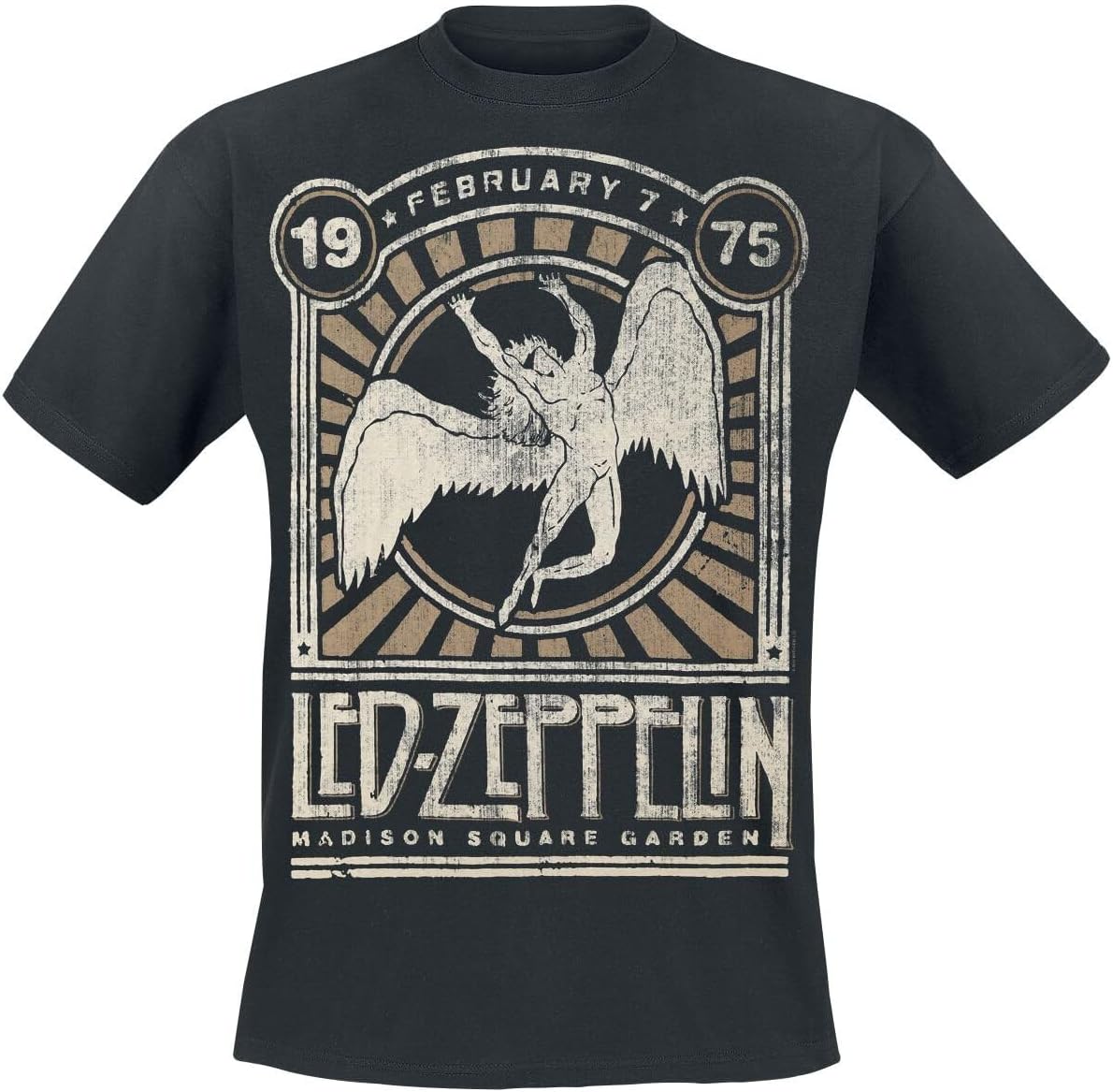 CID Men's Led Zeppelin-Madison Sq Garden T-Shirt