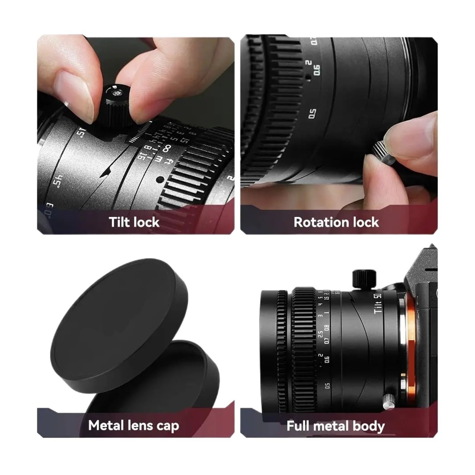 Compatibile con Nikon, Obiettivo Full Frame MF 50mm F1.4 | Controllo manuale della messa a fuoco, fotografia in studio, ritratti, ampia apertura, supporto Z-Mount