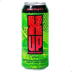 Energético X-UP Sabor Melancia Lata 473ml Bebida com Taurína, Cafeína e Vitaminas
