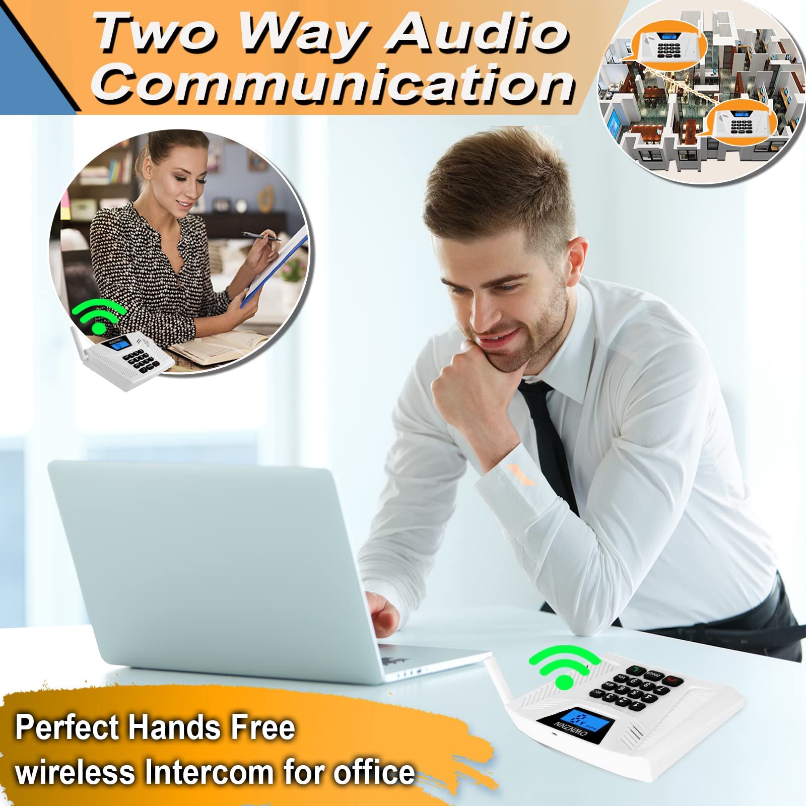 Wireless for Home [Upgraded 2022] Hand Free 4921 Feet Range