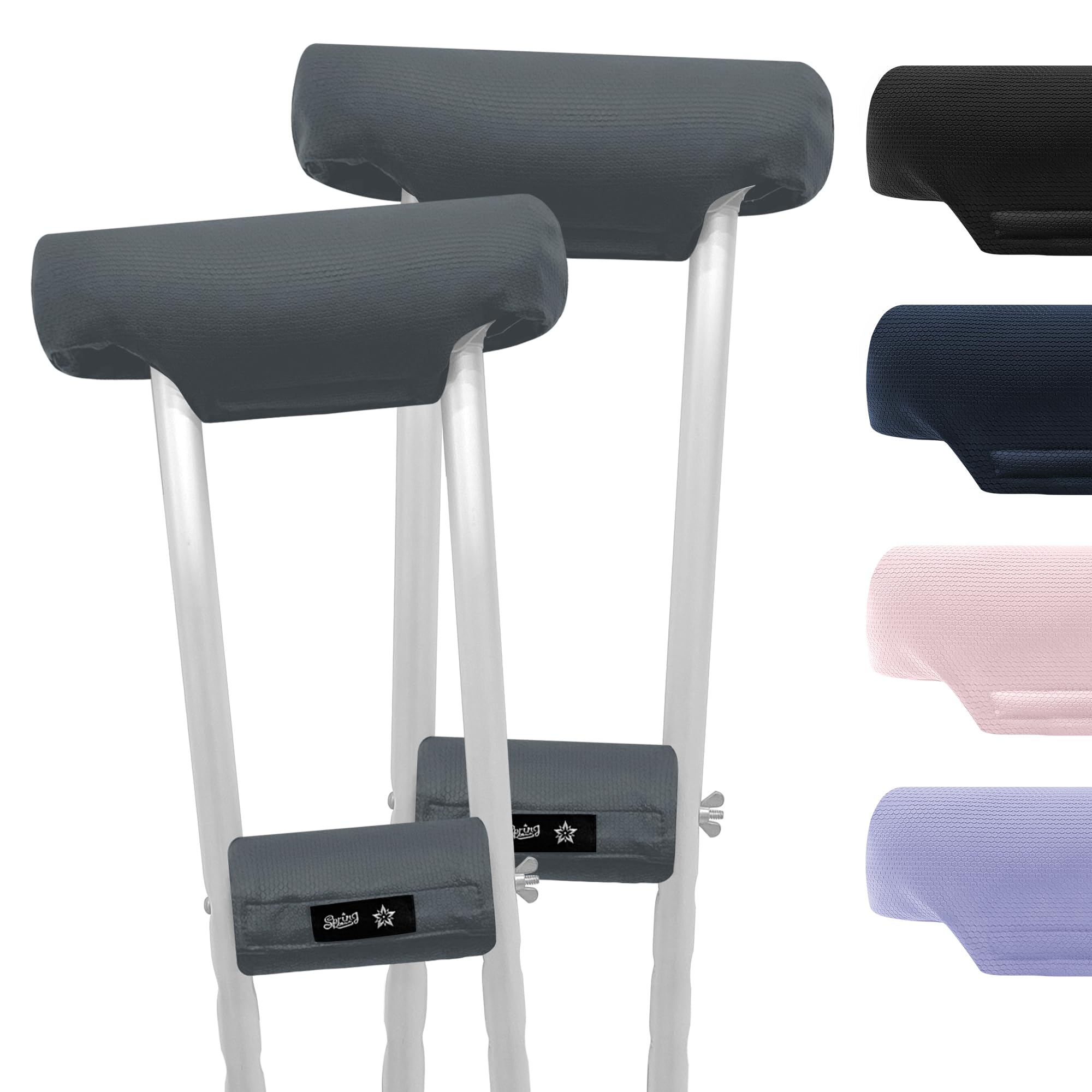 SPRING SEAON Crutches Padding PU Fabric Crutch Covers Cushions