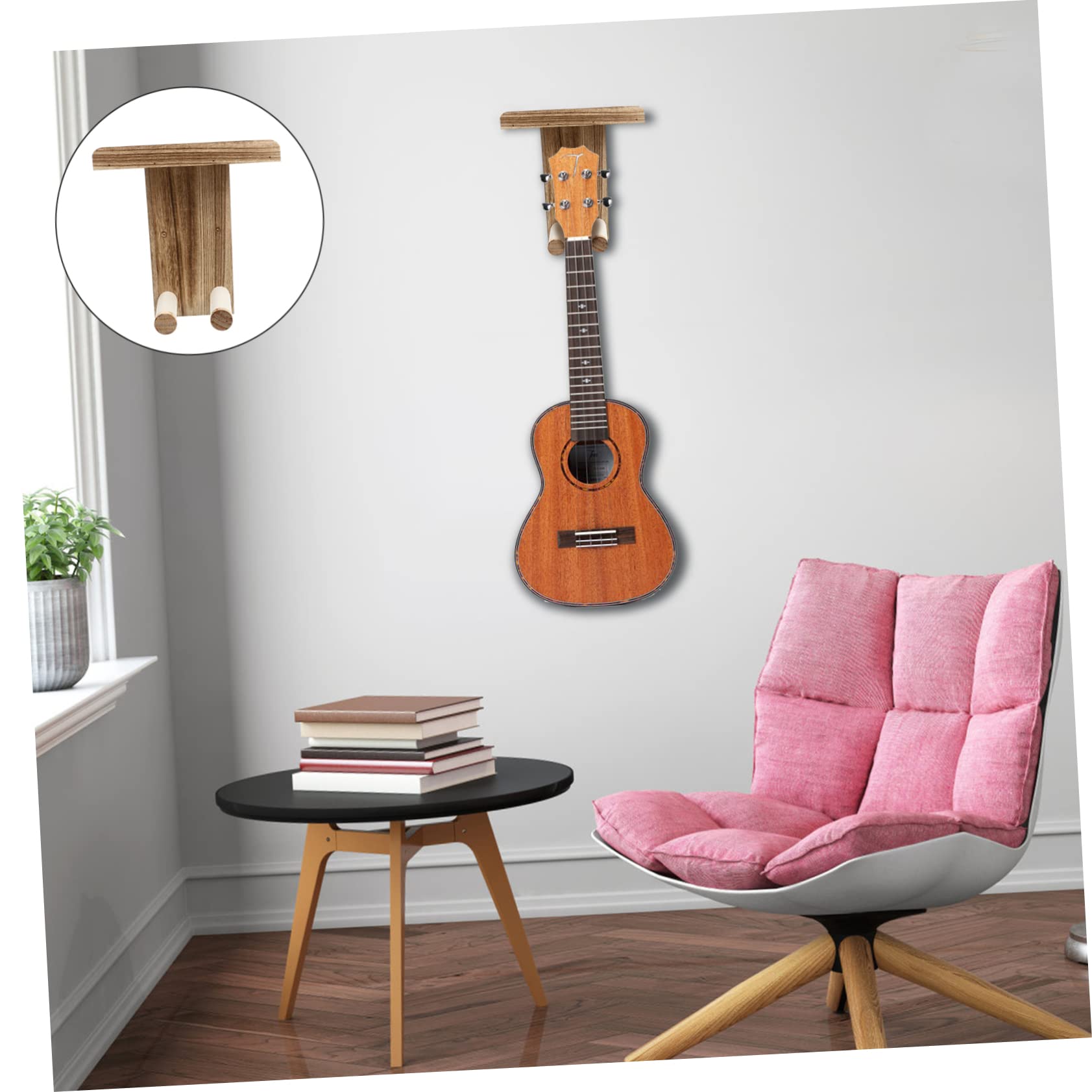 Supporto Per Chitarra in Legno Gancio Per Chitarra Da Parete Resistente Casa Ufficio
