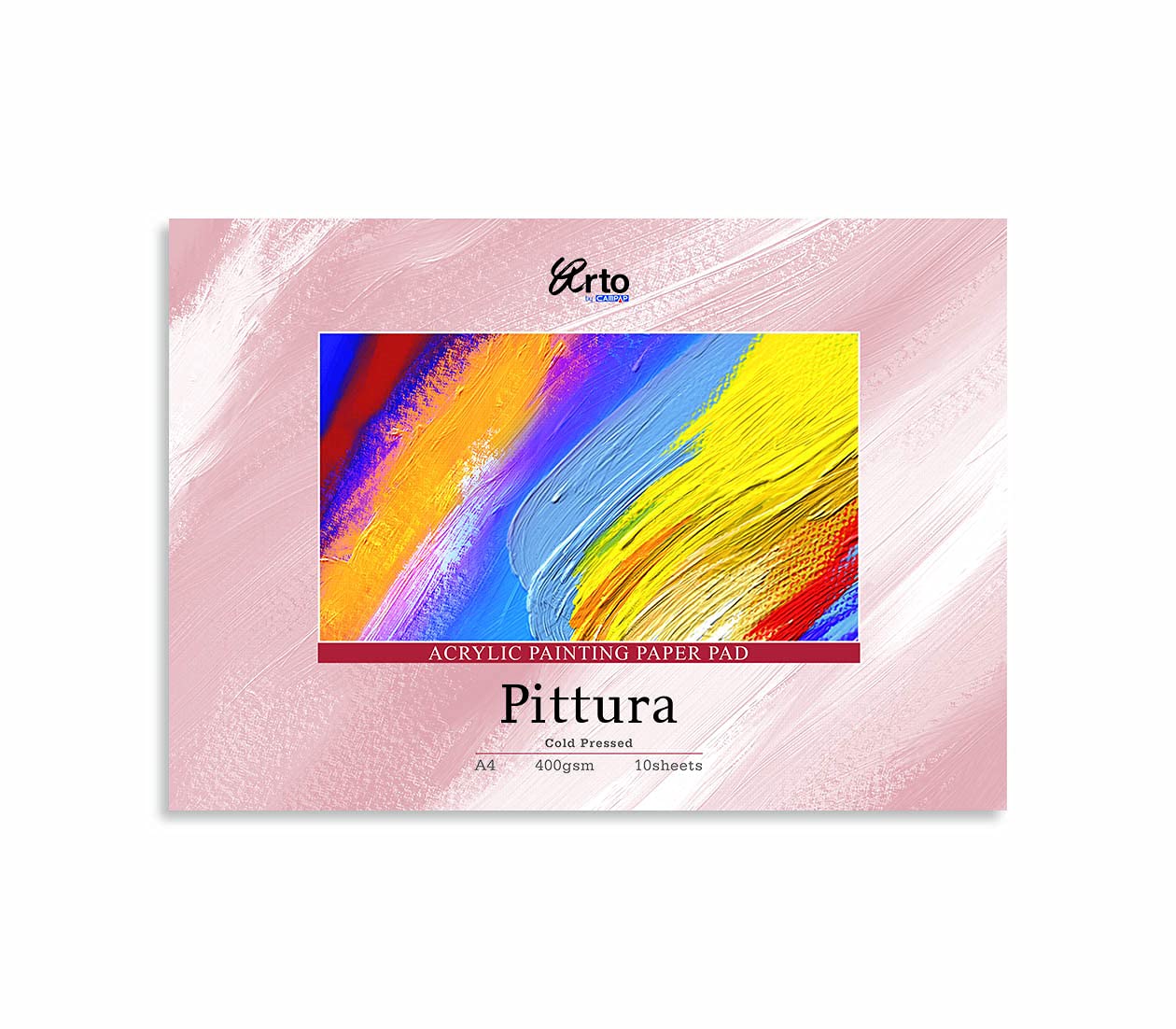 FABRIANO Acrylic painting paper pad (cold pressed, pittura) - A4 - 400 gsm (10 sheets) - Pack of 2 - by ARTO (B0756PD4SK) Amazon Price History, Amazon Price Tracker