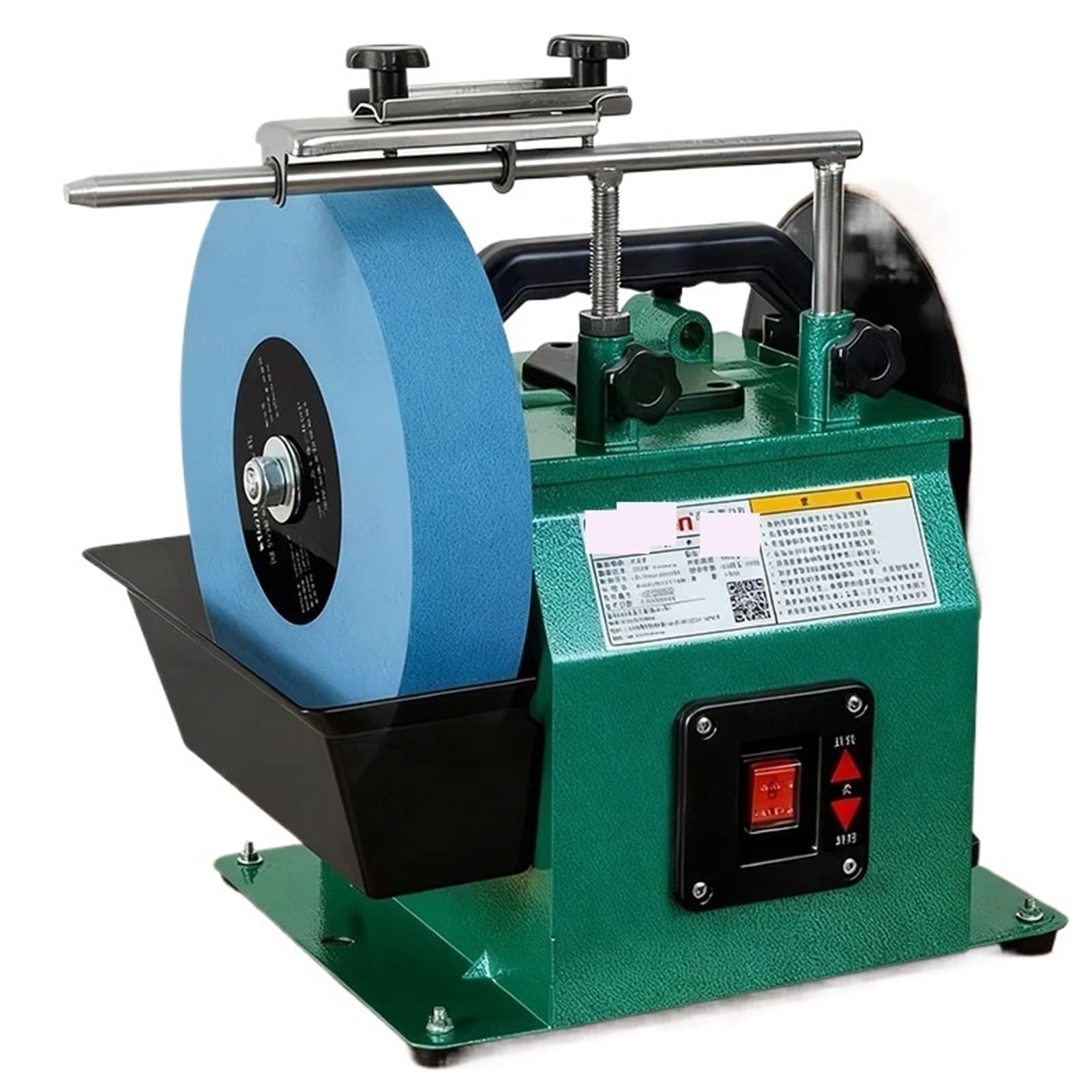 Polishing Machine Low Speed Electric Knife Grinding Machine 220V Sharpening Water-Cooled Rotary Polishing Desktop Sharpener