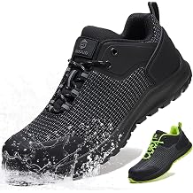 ISOOUS Sicherheitsschuhe Herren S3 ESD SRC Arbeitsschuhe Damen wasserdichte