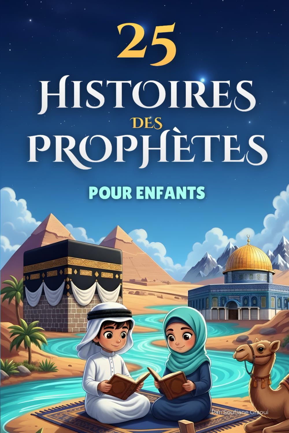 25 Histoires des Prophètes Pour Enfants: Livre islamique illustré pour découvrir les prophètes de l’Islam (de Adam à Muhammad), Inspiré du Saint Coran, Avec Quiz