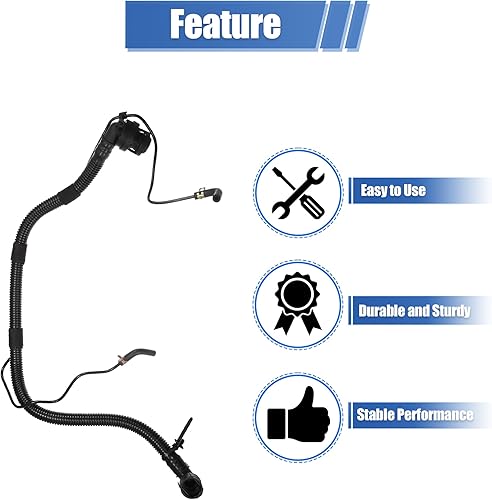 Miniatura 6 de X AUTOHAUX No.55568267/25193343 Tubo positivo de la válvula de ventilación del cigüeñal del PWV con el tubo de la válvula de derivación para
