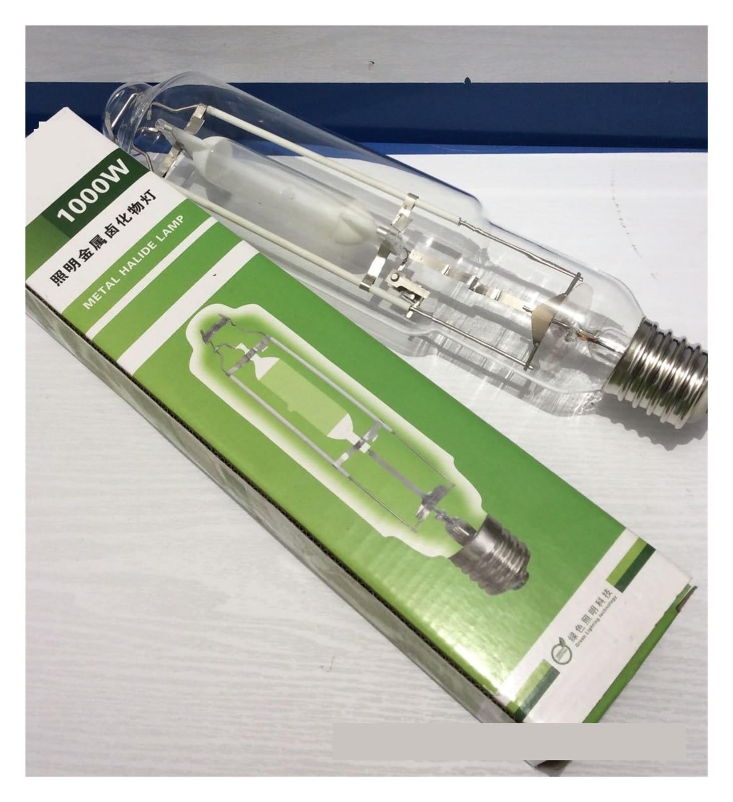 Lámpara De Haluro Metálico De 1000W, Reflector De Iluminación De Lámpara De Haluro Metálico De Tubo Recto De Alta Potencia, Iluminación De Techo Alto For Interiores Iluminación de seguridad exterior