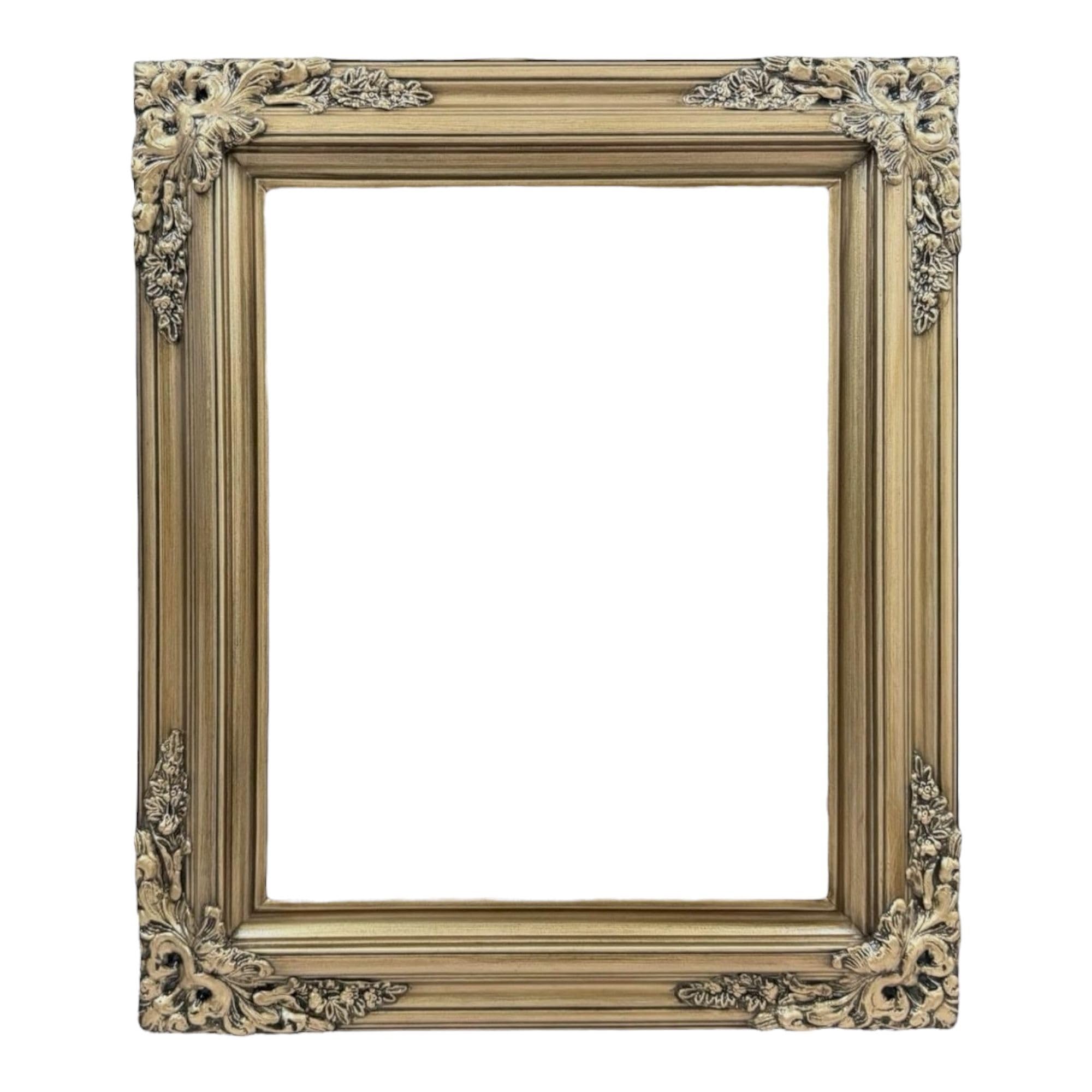 Amazon.com: 20X30 Traditional compo XL ornate frame, Handmade wood
