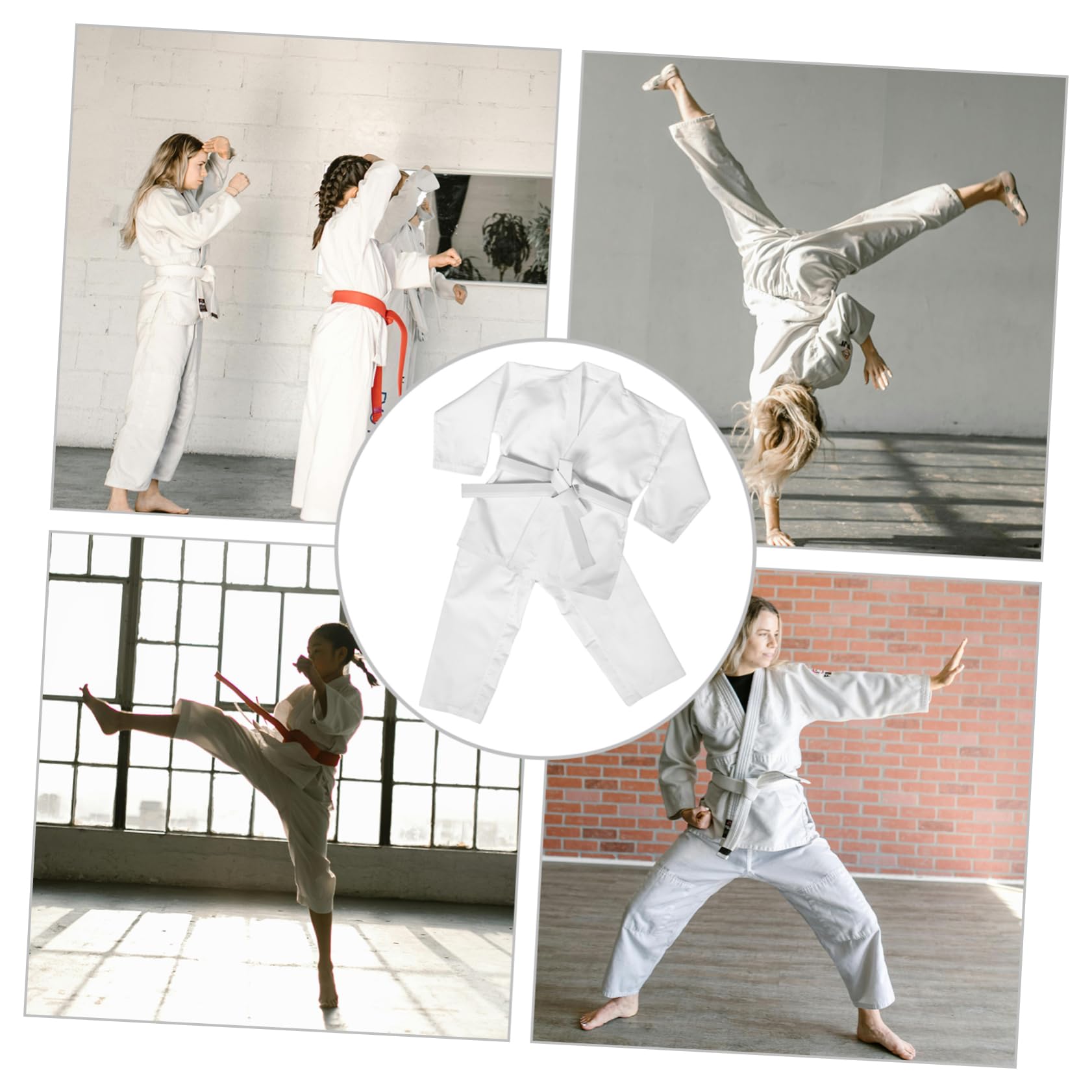 Beaupretty Uniforme De Karaté Jeet Do Pantalon De Karaté Tenue De Karaté Pantalon d'arts Martiaux De Karaté Costume d'arts Martiaux Costume De Karaté Vêtements De