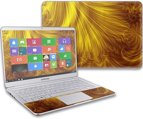 Miniatura 5 de MightySkins - Skin compatible con Samsung Notebook 9 de 13 pulgadas (2017) - Adhesivo de acero frío