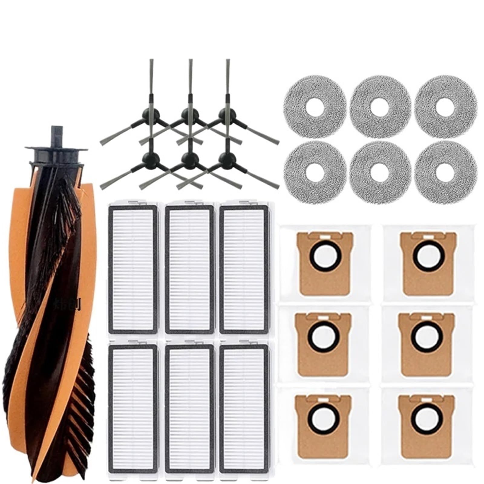 Filtre HEPA et brosse pour JONR P20 Pro pour une maison sans poussière