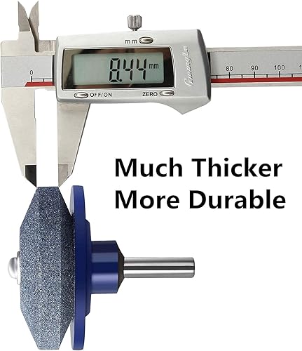 Miniatura 3 de Afilador de cuchillas para cortacésped, 4 piezas, universal, multiafilado, rotativo, afilador para taladro eléctrico, taladro manual y equilibrador