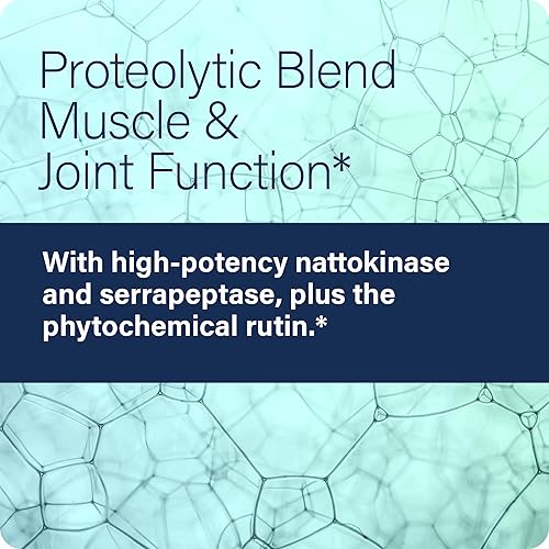 Miniatura 4 de Myomend, 60 cápsulas  Apoyo muscular y articular  Formulado con bromelina y rutina  Suplemento de salud enzimática  vegano y kosher