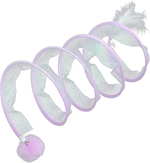 NOLITOY Túnel De Gato Dobrável Brinquedos Para Animais De Estimação Túnel De Gato Dobrável Túnel De Gato Dobrado Brinquedo De Túnel De Gato Brinquedo De Túnel Para Gatinho Túnel Para