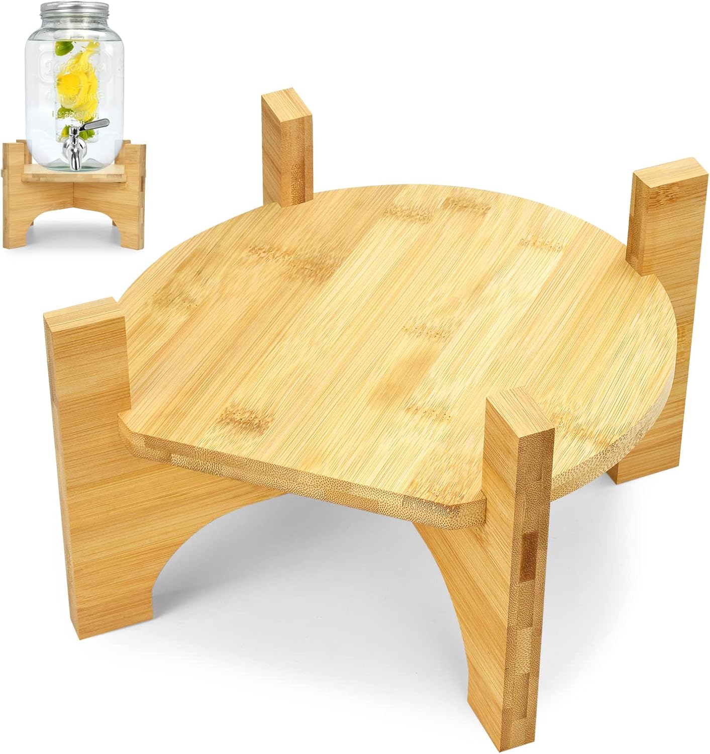 Drink Dispenser,Water Dispenser And Beverage Dispenser Stand(Natural