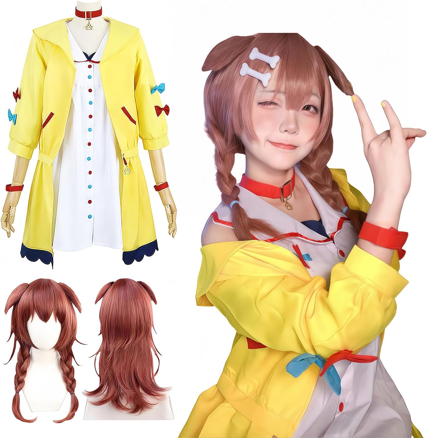 Amazon.co.jp: [NOKIJP] ブイチューバー コスプレ さくら みこ